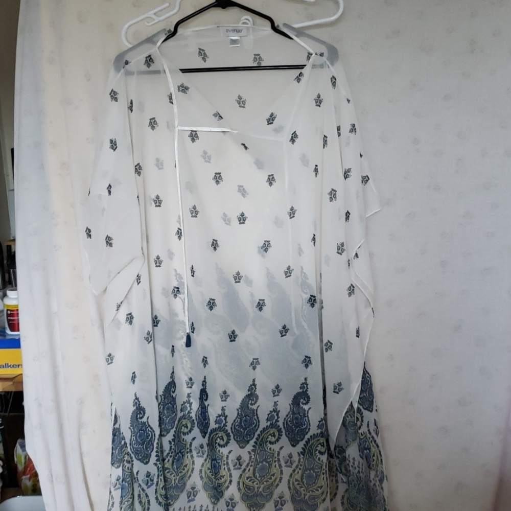 Plus size poncho shirt